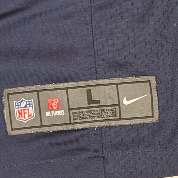 Nike Seahawks 12 Men's Custom Jersey Size L - Picture 4 of 5